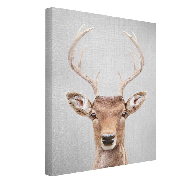 Telas decorativas animais Deer Heinrich