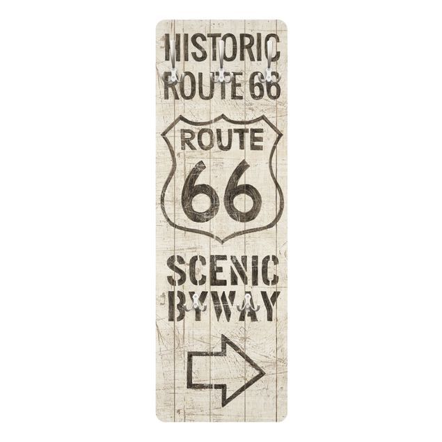 Cabides de parede Historic Route 66