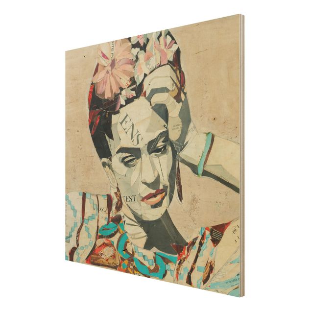 decoração quadros Frida Kahlo - Collage No.1