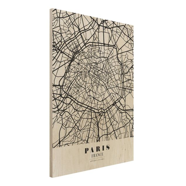 decoraçao cozinha Paris City Map - Classic