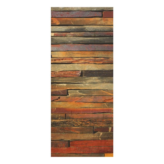 Quadros em madeira vintage Stack of Planks