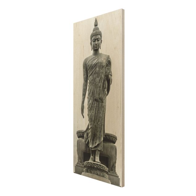 decoração quadros Buddha Statue
