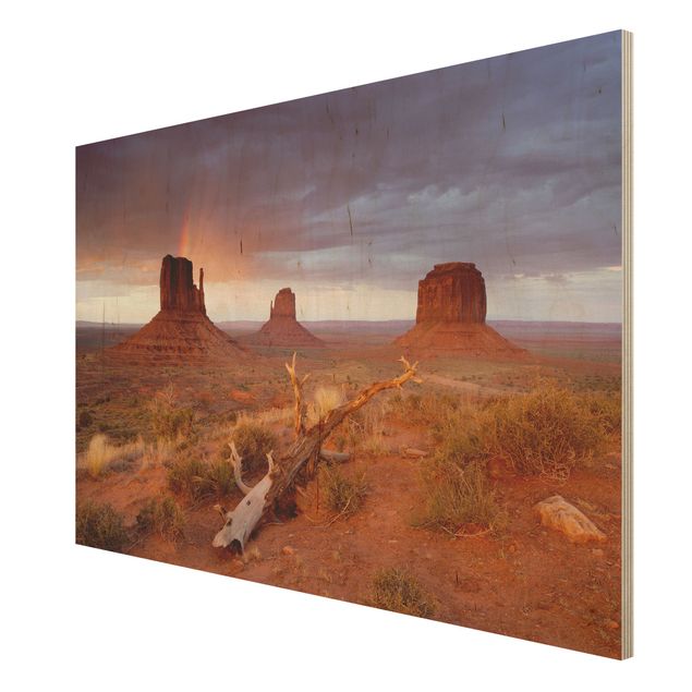 quadros para parede Monument Valley At Sunset
