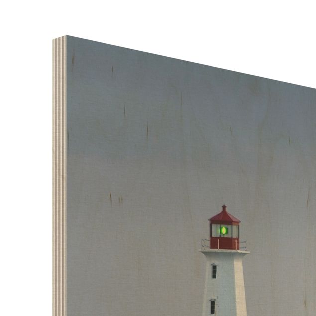 quadros em madeira para decoração Lighthouse