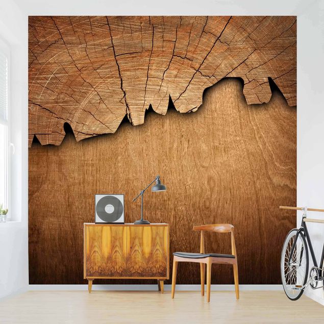 papel de parede imitação madeira Wood Grain ll