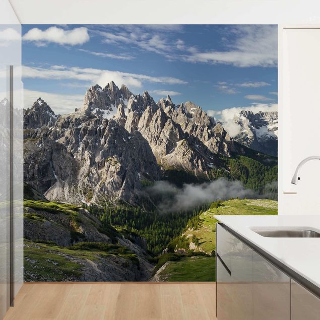 papel de parede com paisagem Italian Alps