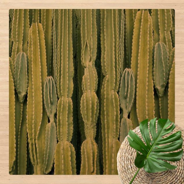 tapetes sala modernos Cactus Wall