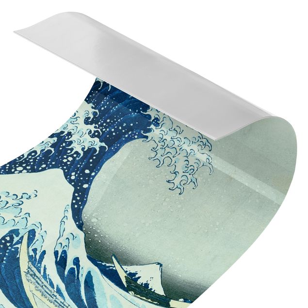 Revestimento de parede para duche Katsushika Hokusai - The Great Wave At Kanagawa