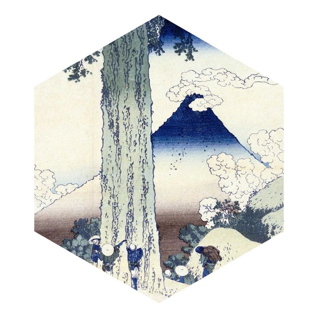 papel de parede urbano Katsushika Hokusai - Mishima Pass In Kai Province