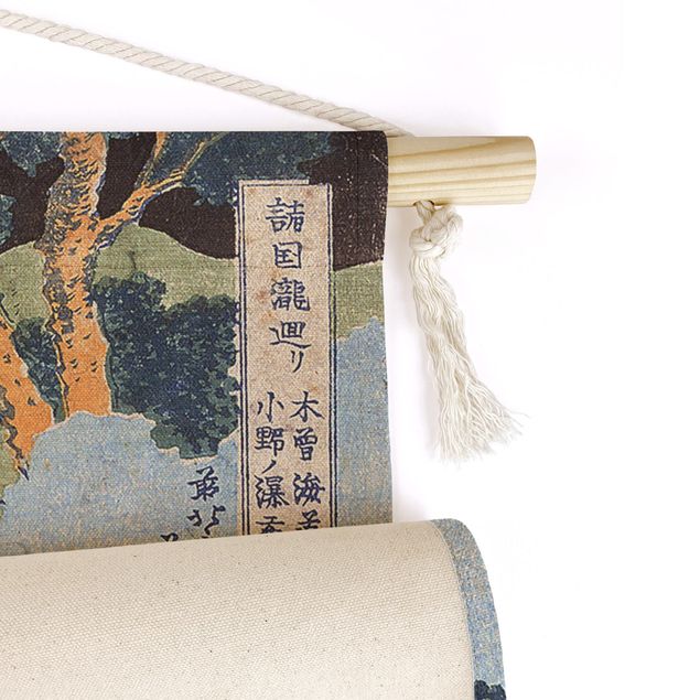 Tapete de parede Katsushika Hokusai - Ono Waterfall