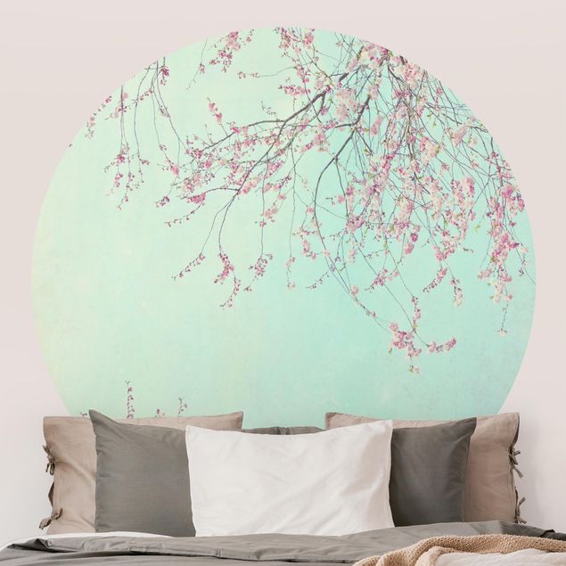 papel de parede para quarto de casal moderno Cherry Blossom Yearning