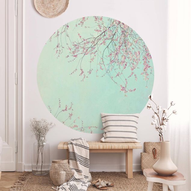 papel de parede floral Cherry Blossom Yearning