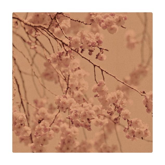 Tapete de cortiça Dancing Cherry Blossoms
