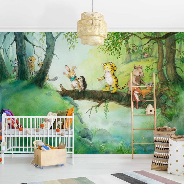 decoração para quartos infantis Little Tiger - Tree Bridge