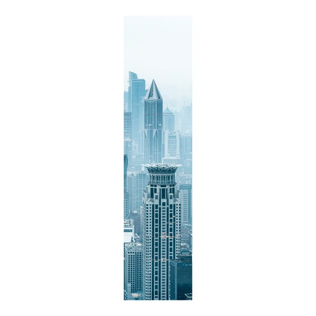 Painéis deslizantes cidades e paisagens urbanas Chilly Shanghai