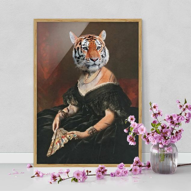 Quadros tigres Lady Tiger