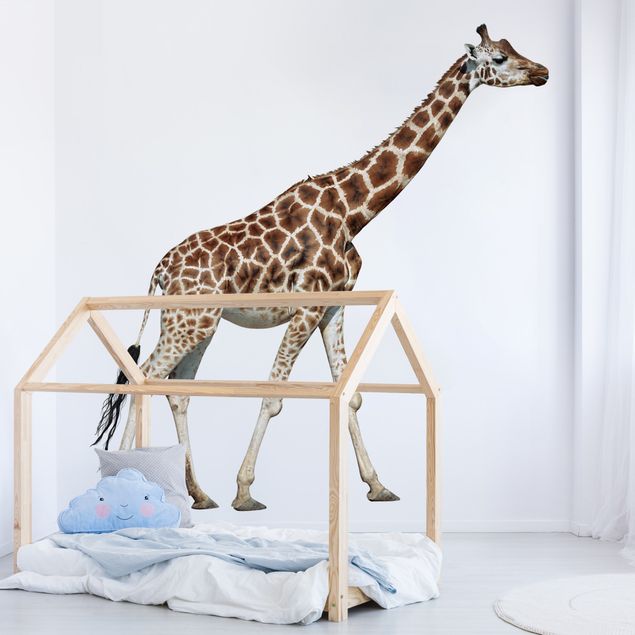 decoração para quartos infantis Running Giraffe