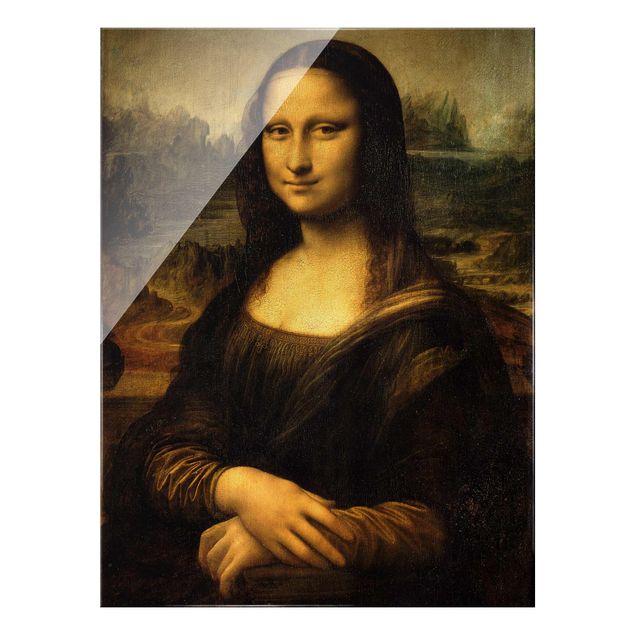 Quadros retratos Leonardo da Vinci - Mona Lisa