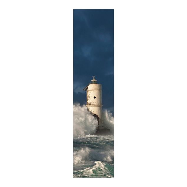 Painéis japoneses paisagens Lighthouse On Sardinia