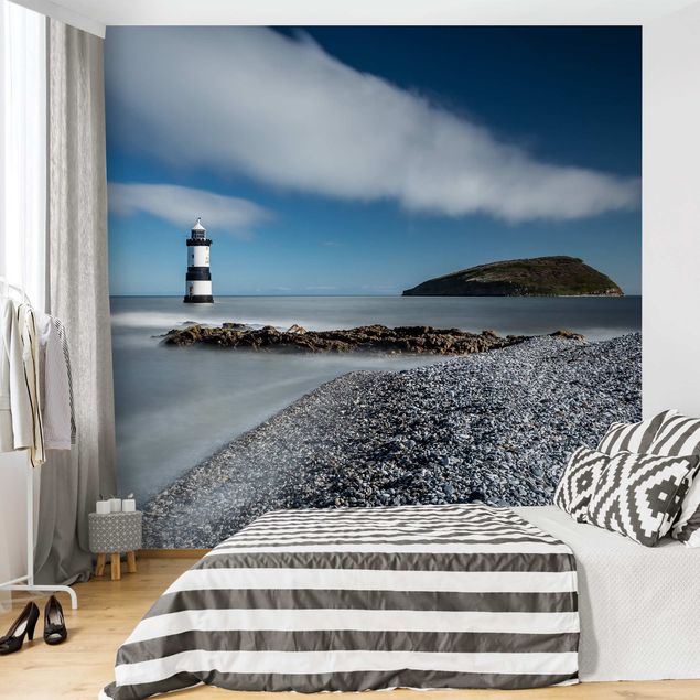 Papel de parede costa Lighthouse In Wales
