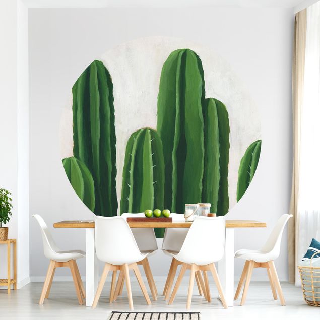 papel de parede moderno para sala Favorite Plants - Cactus