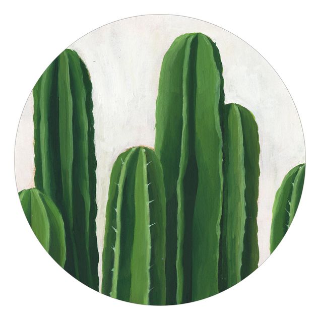 Papel de parede com verde Favorite Plants - Cactus