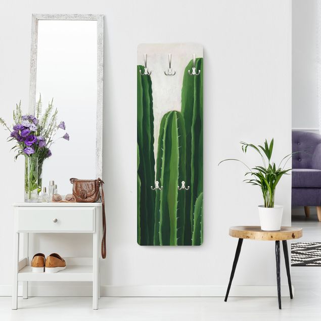 cabideiro de parede Favorite Plants - Cactus