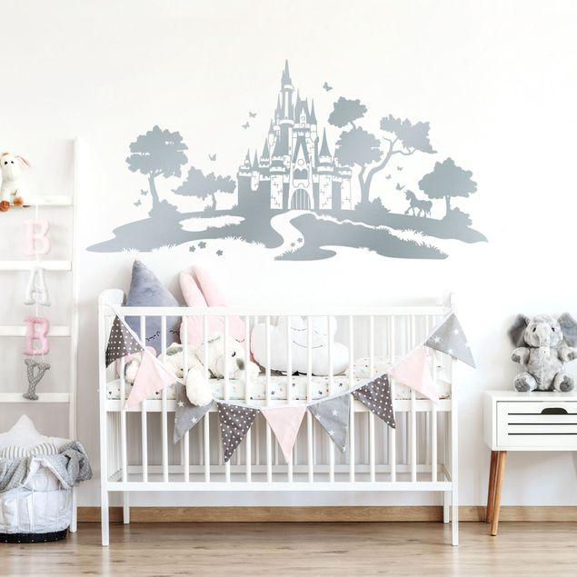Decoração para quarto infantil Fairytale castle