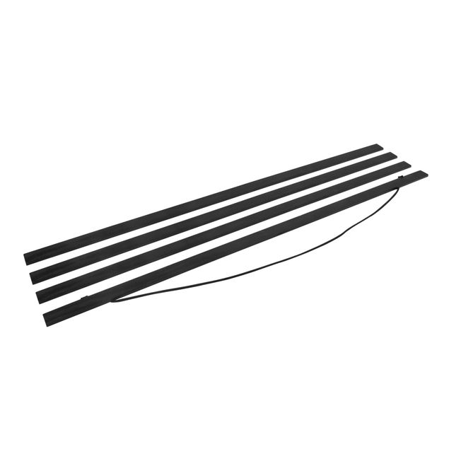 Magnetic Poster Hanger Black Wood - DIY Clamping rails