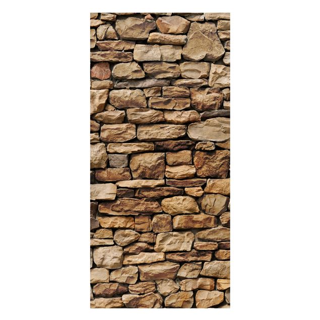 quadros 3d efeito tridimensional American Stone Wall