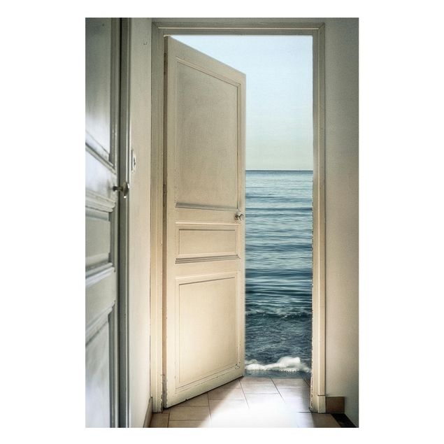quadro com paisagens Behind the Door