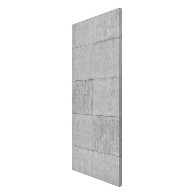 Quadros magnéticos imitação pedra Concrete Brick Look Grey