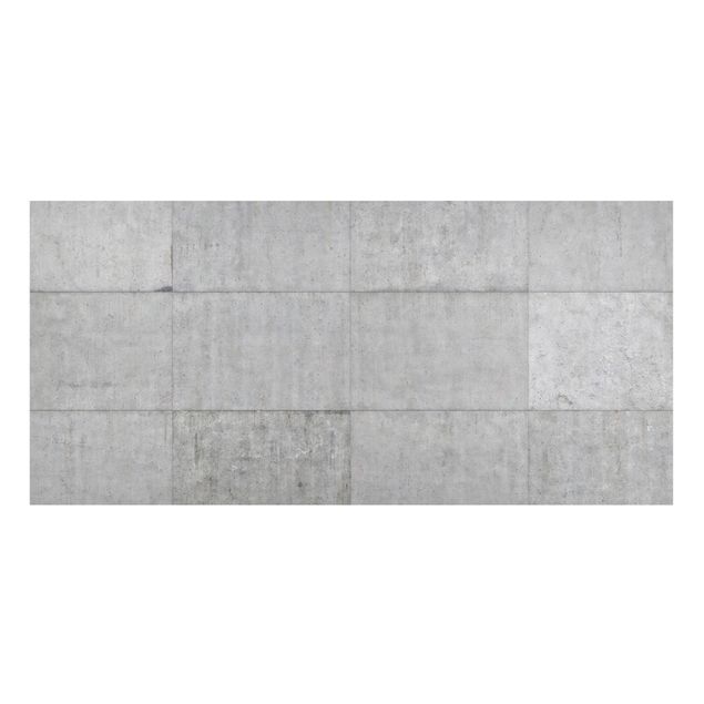 quadro em 3d Concrete Brick Look Grey