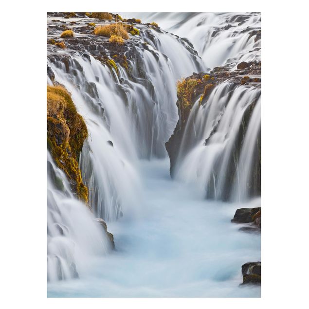 quadro com paisagens Brúarfoss Waterfall In Iceland