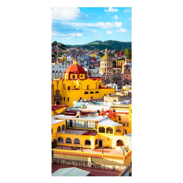 Quadros cidades Colourful Houses Guanajuato