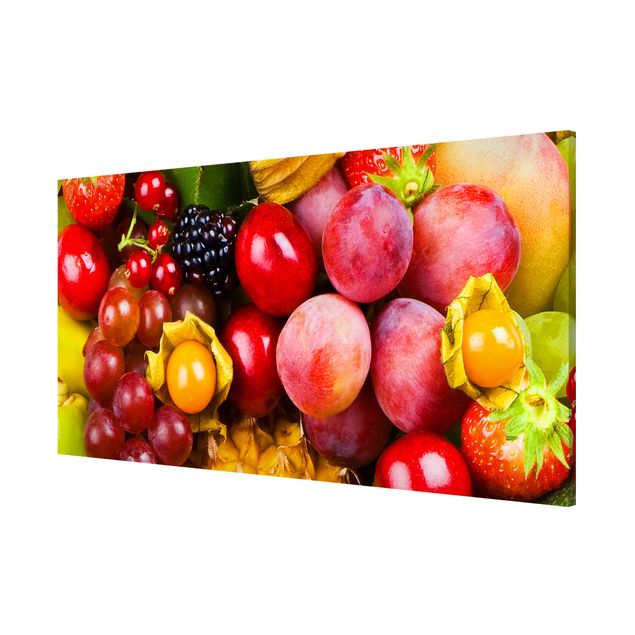 decoração quadros Colourful Exotic Fruits