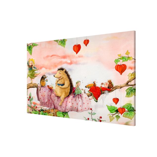 quadros modernos para quarto de casal Little Strawberry Strawberry Fairy - On The Road
