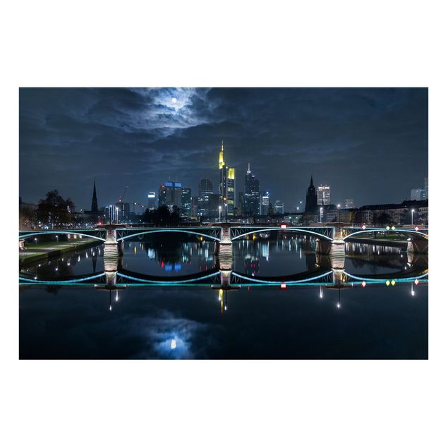 Quadros cidades Frankfurt At Full Moon