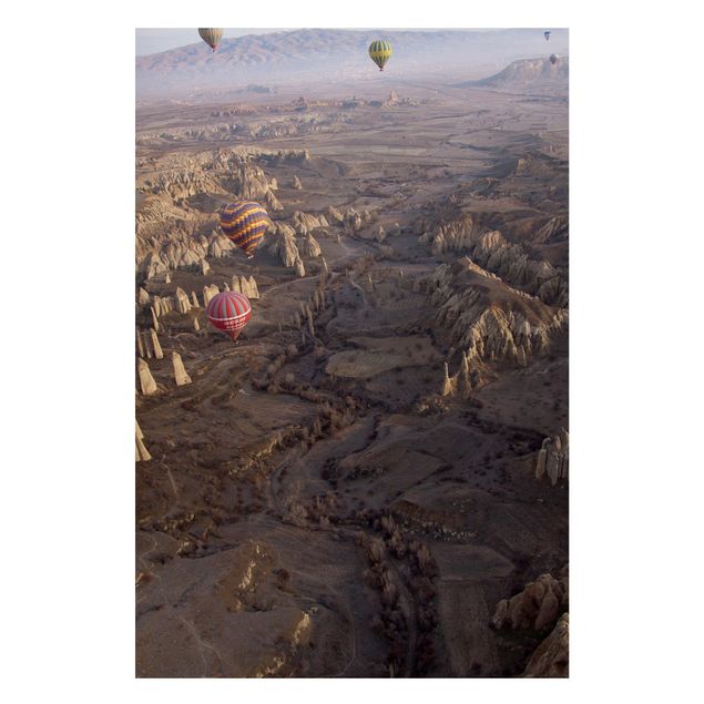 quadro com paisagens Hot Air Balloons Over Anatolia
