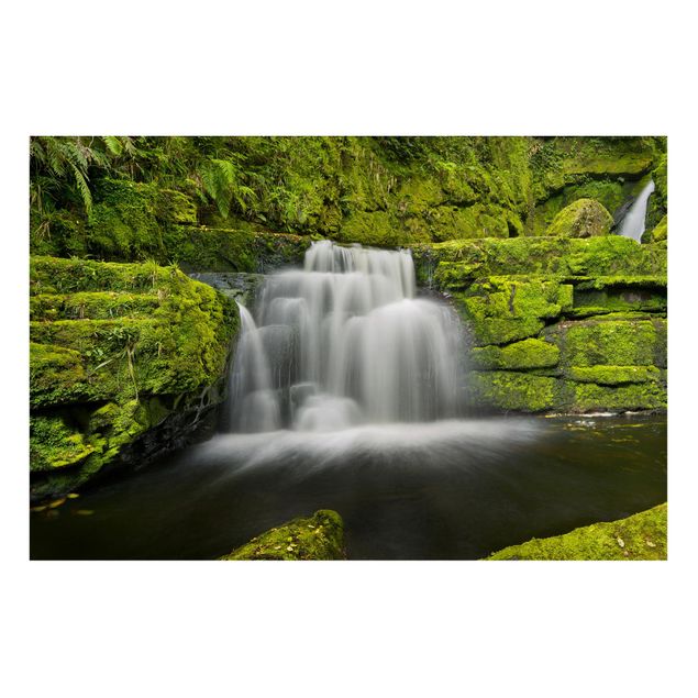 quadros de paisagens Lower Mclean Falls In New Zealand