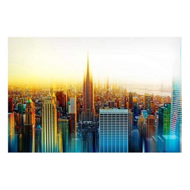 Quadros Nova Iorque Manhattan Abstract