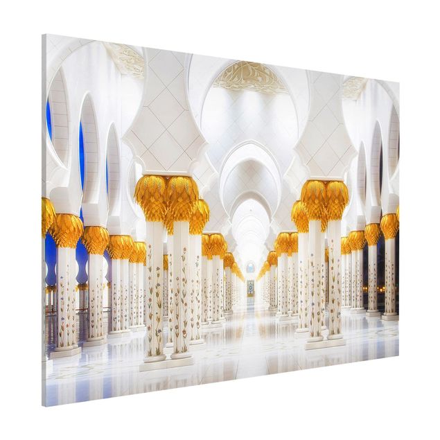 decoraçao para parede de cozinha Mosque In Gold