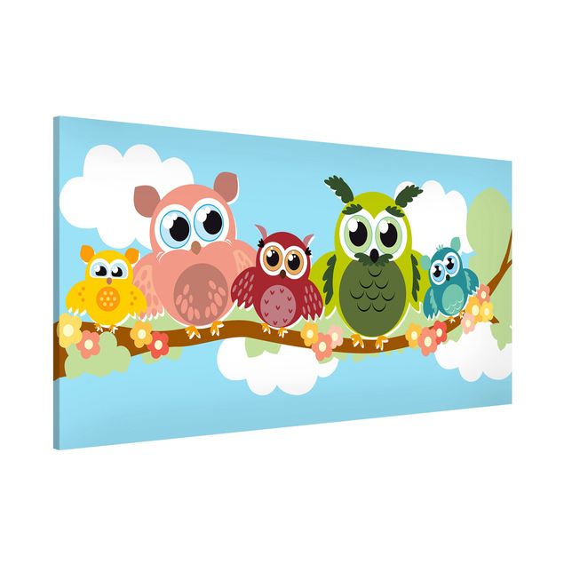 Decoração para quarto infantil No.CG216 Owlfamily