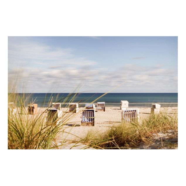 quadros de paisagens Baltic Sea And Beach Baskets