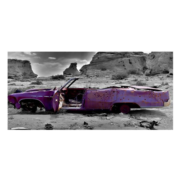 quadro com paisagens Pink Cadillac