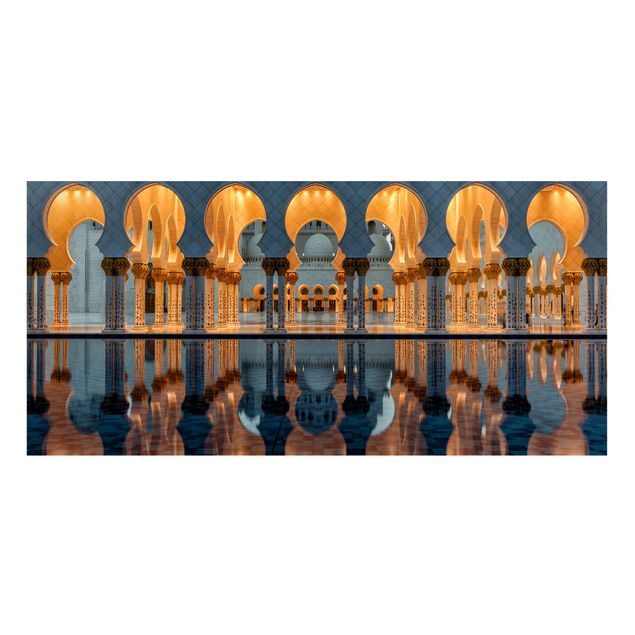 Quadros 3D Reflections In The Mosque