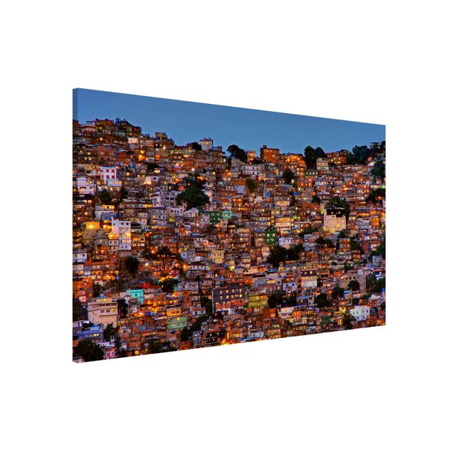 decoraçao para parede de cozinha Rio De Janeiro Favela Sunset