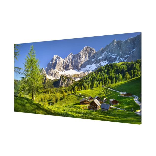 quadros de paisagens Styria Alpine Meadow