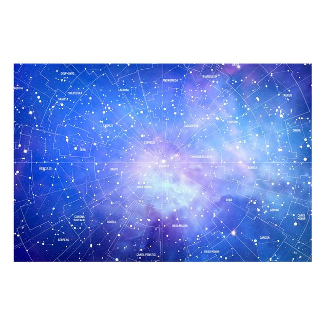 Quadros magnéticos mapas Stelar Constellation Star Chart