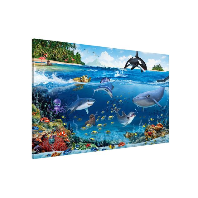 Decoração para quarto infantil Animal Club International - Underwater World With Animals